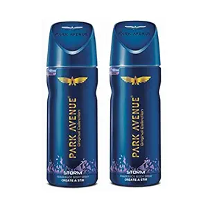 Park Avenue Freshness Deodorant -Storm 130ml(Pack of 2)