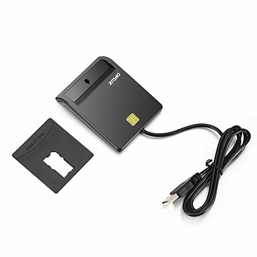Smart Card Reader, opluz Tax Kartenleser | DOD Military & gemeinsamen Zugang CAC USB Smart Card Reader Kompatibel mit Mac OS und Windows - 5