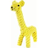 Hundespielzeug Haustier Baumwolle Seil Spielzeug Dental Teaser Zahnreinigung für kleine Hundewelpen Giraffe