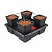 Produktbild Wilma Small 4 x 6 Litre Pot Hydroponic Dripper System + Black Orchid Pro Timer by Wilma