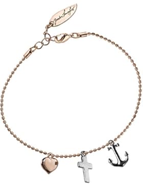 Mini-Armband Glaube Liebe Hoffnung, tricolor