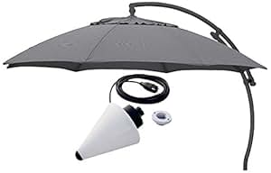 Sun Garden Ampelschirm Easy Plus Durchmesser 375 cm, Bezug 100% ...