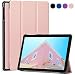 Produktbild Samsung Galaxy Tab S4 10,5 2018 Hülle - Ztotop Leichte Ultra Slim Leder Hülle Case Cover mit Standfunktion und Auto Sleep/Wake Up Funktion,Perfekt Geeignet für Samsung Galaxy Tab S4 10.5 Zoll Tablette SM-T830/SM-T835/SM-T837,Rosé