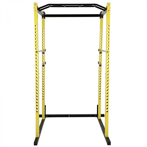 Physionics Fitnessstation Power Rack Multistation Hantelbank Muskeltraining Fitnessgerät für Krafttraining - 5