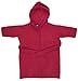 BR1203R CozyBear Red Towelling Bath Robe - age 1 to 2 years