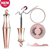 【Diseño flexible de quintuple imanes】Puede curvarlo para obtener el aspecto deseado y doblarlo para que encaje junto con la curva de forma de ojo natural. La fuerza magnética fuerte asegura que su pestaña permanezca en el lugar correcto hasta que la quite.
