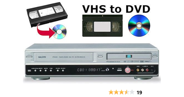 Sanyo Dvr V100e Dvd Recorder Vhs Vcr Recorder Bination Transfer Vhs Tapes To Dvd Co Uk Electronics Photo