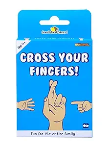 Good Mood Games Cross Your Fingers, Card Games for Boys & Girls, Age 4+ & Above, multicolor