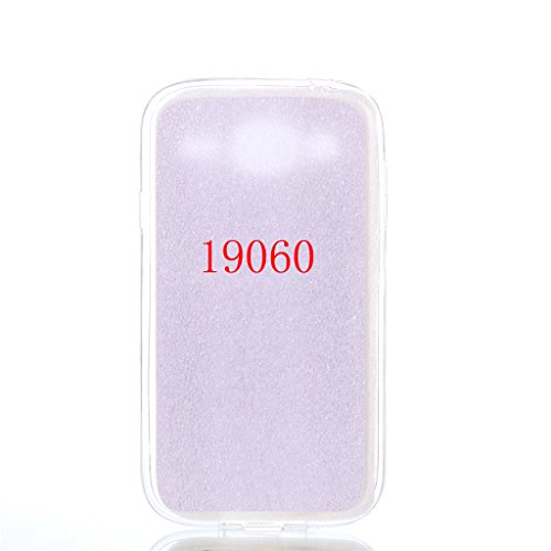 Samsung Galaxy 19060 Hülle Shiny Sparkle Schutzhülle,MUTOUREN Fashion Glitter Glitzern Protective Handy Hülle Schutz hülle Back Cover Bling Case Bumper Protector für Apple Samsung Galaxy 19060 – Silber - 5