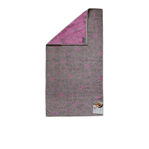 Preisvergleich Produktbild Cashmere, Frottier-Handtuch-50x100 cm, Blütenfond, Flanell-Mauve