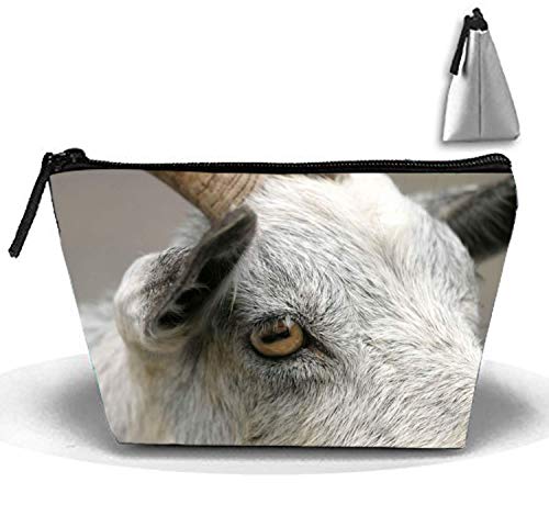 Yeux de chèvre multi-fonctionnel trapézoïdal Strorege Sac Voyage Cosmetic Bag