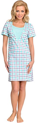Be Mammy Womens Nursing Nightdress Linda (Model-6, S)