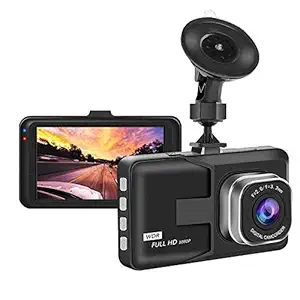 Car Driving Recorder Vehicle Camera 3Inch Full HD 1080P DVR Dashcam with Motion Detection Night Vision G Sensor