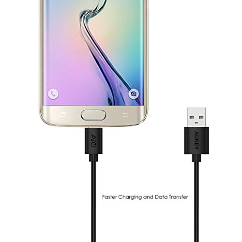 AUKEY Cable Micro USB CB-D5 Cable USB a Micro USB para los Dispositivos Android Negro 5 Unidades 2m x 1 1m x 2 0 3m x 2 reviews AUKEY Cable Micro USB CB-D5 Cable USB a Micro USB para los Dispositivos Android Negro 5 Unidades 2m x 1 1m x 2 0 3m x 2