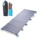 Produktbild Yahill® Ultralight Campingbett Feldbett (180*58*10cm), Oder Zelt Bett Ersatz Aluminiumlegierung für Indoor Outdoor Camping Wandern Angeln (Grau)