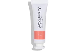 MCoBeauty Cheek and Lip Tint - Blendable - Quick Drying - Natural Flush of Colour for Face & Lips - Subtle Lip Stain - Tango, 0.34 oz / 10 ml