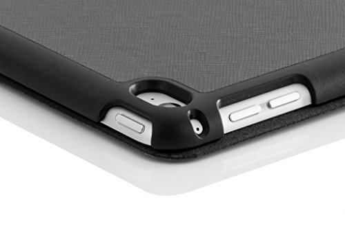 Forefront Cases® Neue Origami Leder Hülle / Tasche / Case / Cover für Apple iPad Air 2 / 2nd Generation A1566 (Oktober 2014) – Ultra Slim Lightweight mit vollem Geräteschutz – inkl. Eingabestift und Displayschutz - 6