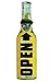 Fun Novelty Small Gadget - "Open" Wall Mounted Beer Bottle Opener - Great Christmas Gifts for Men & Women - One Supplied