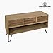 Produktbild TV-Tisch Holz (115 x 40 x 60 cm) - Thunder Kollektion by Craftenwood
