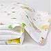 Hangqiao 3pcs New Baby Kid Bath Wash Cloths Infant Soft Gauze Muslin Square