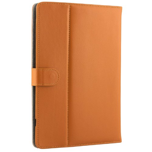 iProtect Kunstleder Tasche für MEDION LIFETAB Schutz Hülle Case mit Stylus PEN für E10320 MD98641 10,1 Zoll braun - 6