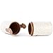YESURPRISE New Fashion Pro Makeup Brush Set Cosmetic Brushes Tool Kit Cup Holder Case Gift Gold-white