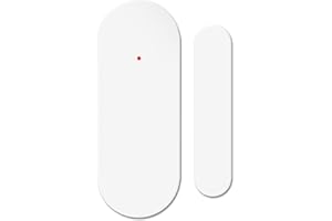 Energeeks SA-003 - Sensor Apertura RF - Requiere Sistemas de Alarma EG-AWG003 o EG-AW003 - Fácil Instalación - App Móvil - Compatible Alexa/Google