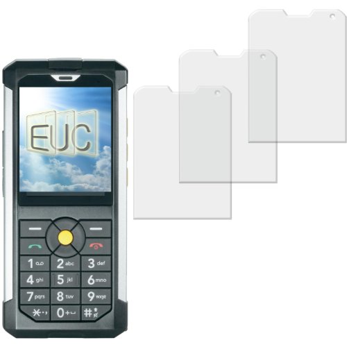 Preisvergleich Produktbild 3 x Displayschutzfolie matt / entspiegelnd für CAT B100 von Caterpillar