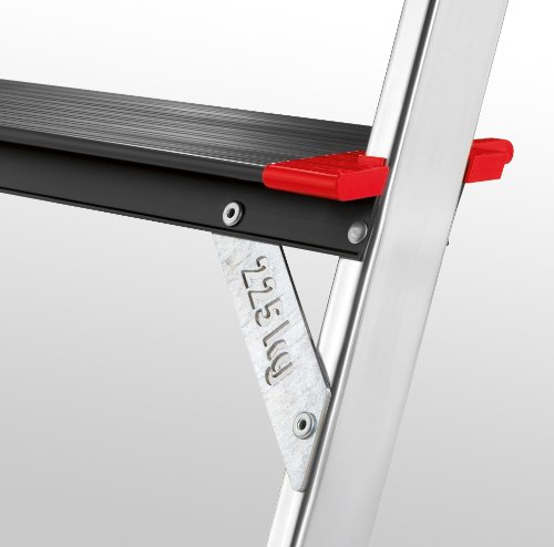 Hailo Alu-Klapptritt L90 225 ChampionsLine mit breiten Stufen (verschiedene Größen) - 4