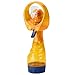 Produktbild Sommer Ventilator FORH Neuer Mini Handheld Personal Fan Wasser Spray AA-Batterie Lüfter Turbo-Ventilator Beweglicher Tischventilator Lüfter zum Kühlen Outdoor Lüfter (Gelb)