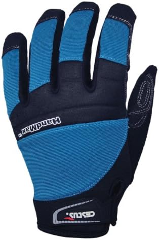 Cestus HANDMAX BU-6063 L Trade Series HandMax Utility Glove, Work, Cut Resistant, Large, Blue