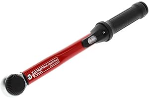 GEDORE red Drehmomentschlüssel für Links- und Rechtsgewinde, 1/2 Zoll, 20-100 Nm, Stahlrohr, Rot/Schwarz