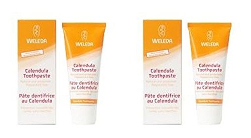 2-PACK-Weleda-Toothpaste-Calendula-75ml-2-PACK-SUPER-SAVER-SAVE-MONEY