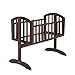 Obaby Sophie Swinging Crib - Walnut
