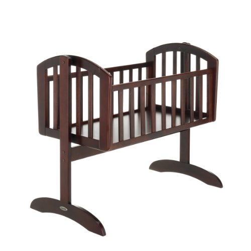 Obaby Sophie Swinging Crib - Walnut