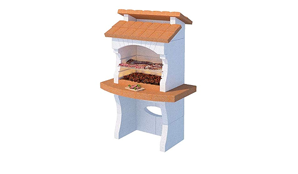 Lineavz Barbecue in muratura a Legna e carbonella Linea VZ Modello Ibiza :  Amazon.it: Giardino e giardinaggio