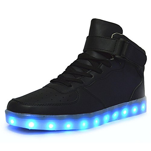 DoGeek Unsex Scarpe LED Luminosi Sneakers con Le Luci Accendono Scarpe Sportive Uomo/Donna Ragazzo/Ragazza