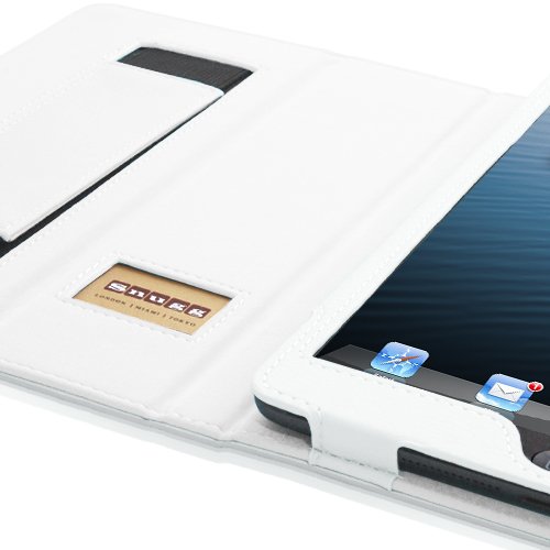 iPad Mini 1 und Mini 2 Hülle (Weiss), Snugg – Smart Case mit lebenslanger Garantie + Sleep / Wake Funktion - 4