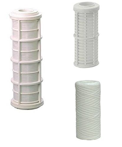 'G.F. Srl  Cartucho a red lavable 5 de repuesto para filtros GF Serie Slim Serie depura