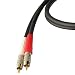 Produktbild Blue Jeans Cable LC-1 Stereo Audio Kabel, 1m, schwarz