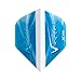 Produktbild XQMAX Dart Flights Vincent van der Voort, blau/weiß, 100 Micron, 1 Satz
