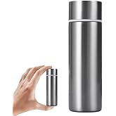 QYJMLH Stainless Steel Thermal Mug, Portable Pocket Thermal Mug, Vacuum Insulated Mug, 150ML Metal Beer Cups, for Home, Campi