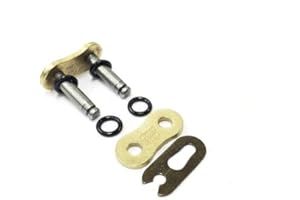 CHINA-PARTS Gold 530 X Ring Motorcycle Drive Chain Split Link Bike Dirt Bike ATV Quad