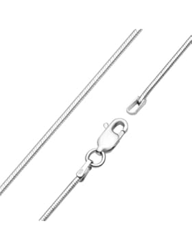 Vinani Schlangenkette Italien hochwertig 1,2 mm Sterling Silber 925 Kette S200