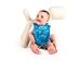 Bibetta Ultrabib Baby Bib (Turquoise Bird)