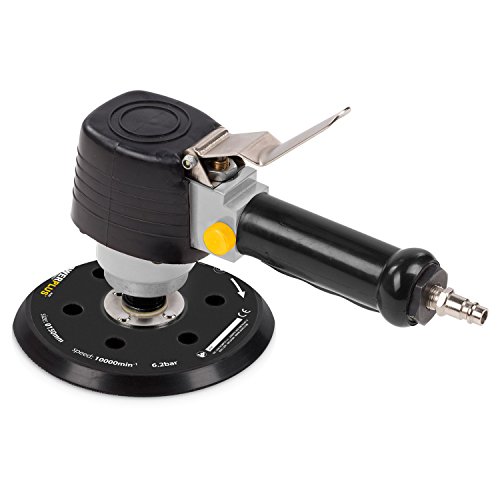Powerplus Exzenterschleifer 15 cm Schleifmaschine Druckluft Luftdruck Schleifer - 3