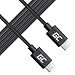 Produktbild Green Cell® 2m USB-C auf USB C Cable Kabel mit Power Delivery (60W) für Type C Geräte Inklusive Apple MacBook Pro 12 13 Huawei MateBook X P10 Samsung Galaxy S8 S8+ Google Pixel 2 3 XL und weitere