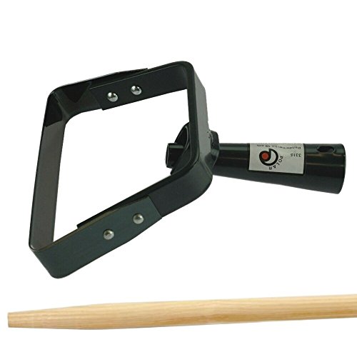 Pendelhacke 16 cm Schweizer Form Schneidenbreite 25 mm Gartenhacke 150 cm Stiel