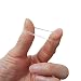 Senkary 1200 Pieces Clear Rubber Hair Bands Hair Elastics Ties Bands for Girls Hair