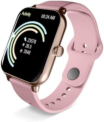 cellularline smartwatch Ion con schermo IPS da 1,83 pollici, monitoraggio attività e notifiche, rosa